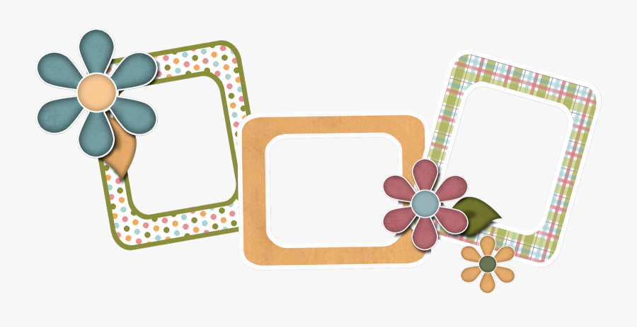 Scrapbook Clipart Frame - Scrap Book Frame Png, Transparent Clipart