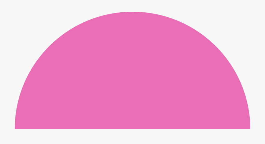 Transparent Pink Half Circle , Free Transparent Clipart - ClipartKey