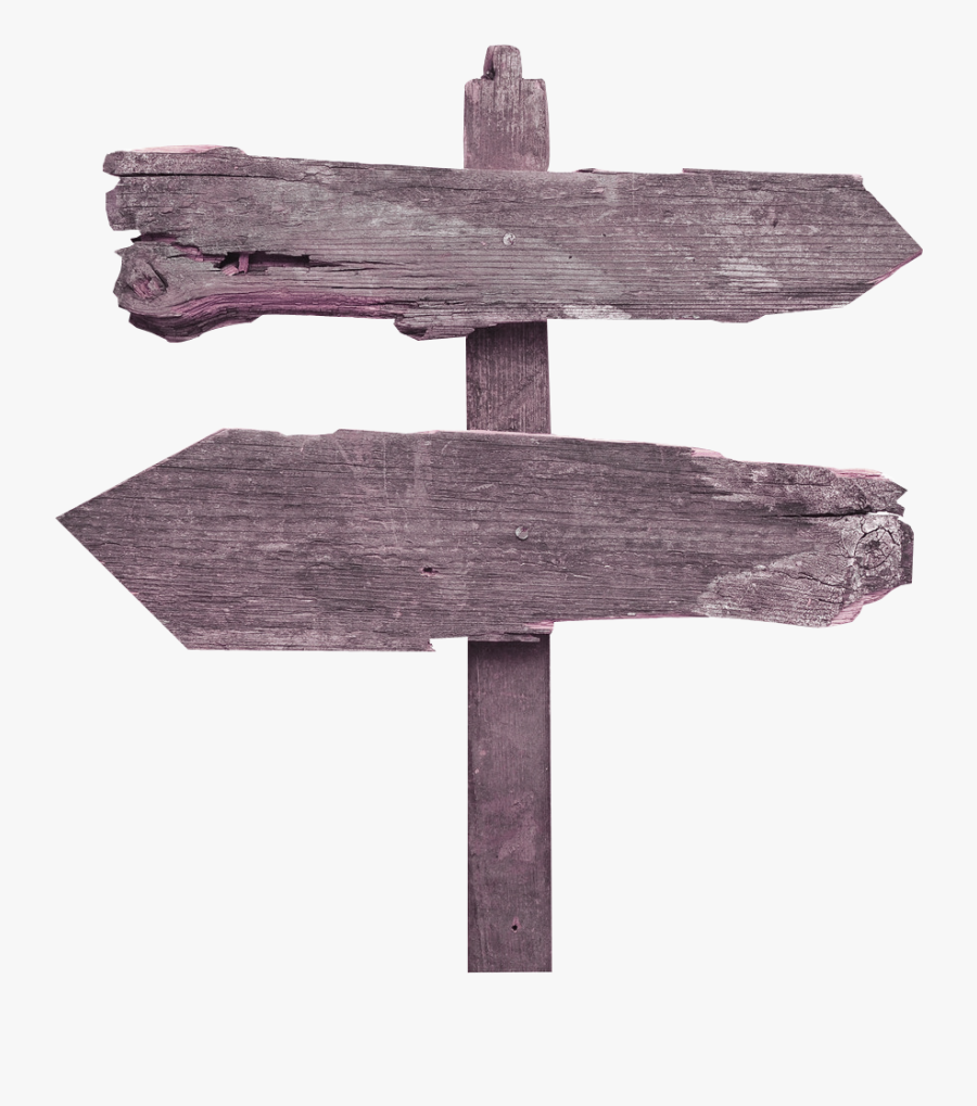 Old Wood Sign Png, Transparent Clipart