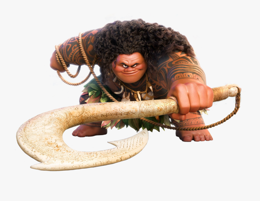 Pkge0wc - Maui From Moana Transparent Background, Transparent Clipart