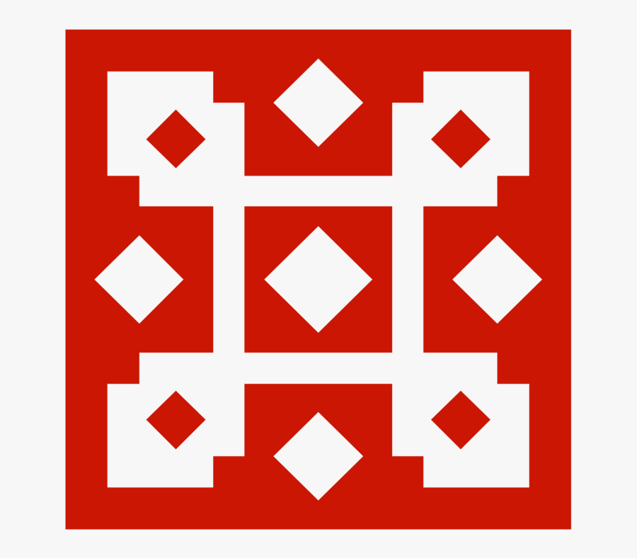 Square,angle,symmetry - Kare Desenleri, Transparent Clipart
