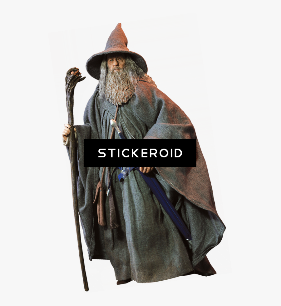 Transparent Gandalf Hat Png - Gandalf Figure Lord Of The Rings, Transparent Clipart