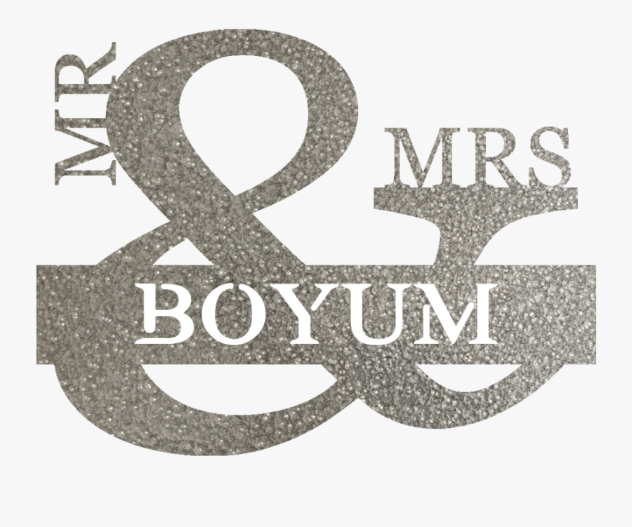 Mr & Mrs Png - Calligraphy, Transparent Clipart