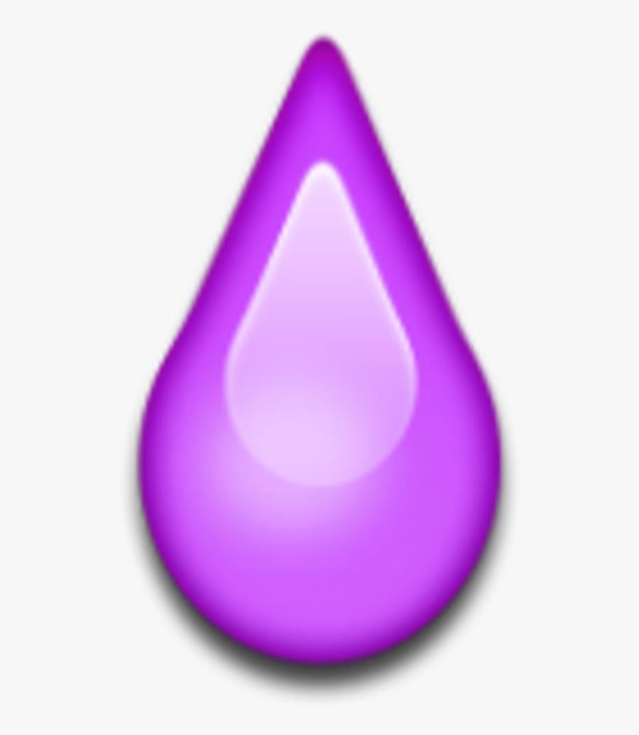 Tear Purple Crying Tears Drop Drops - Purple Drop No Background, Transparent Clipart