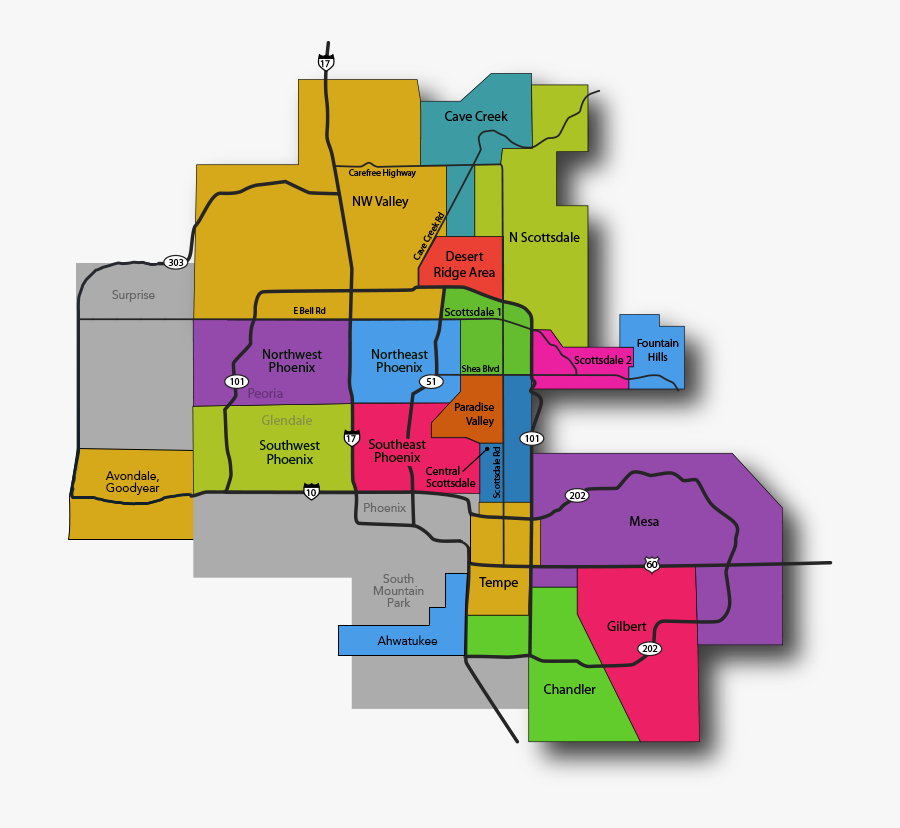 287 2879450 Real Phoenix Neighborhood Maps Map Of Phoenix Neighborhoods 