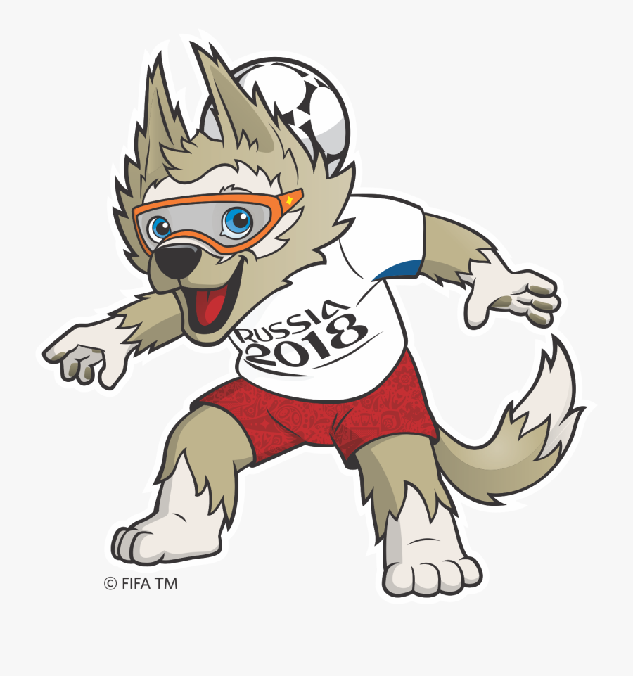 Clip Art Do Mundo R Ssia - Fifa World Cup Mascot 2018, Transparent Clipart
