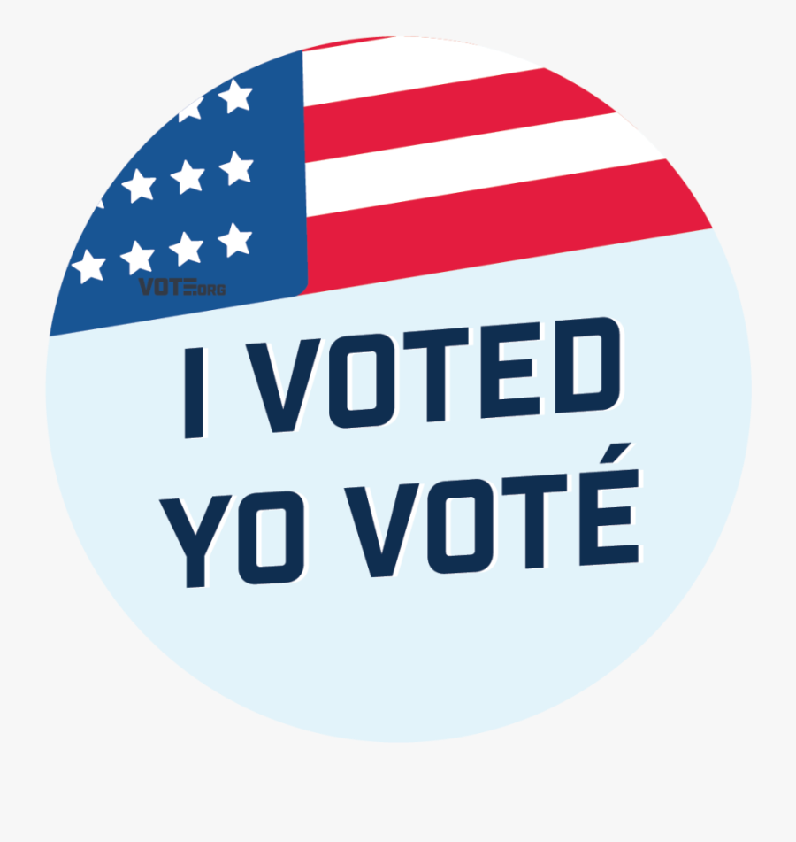 Transparent I Voted Sticker Png - Flag Of The United States, Transparent Clipart