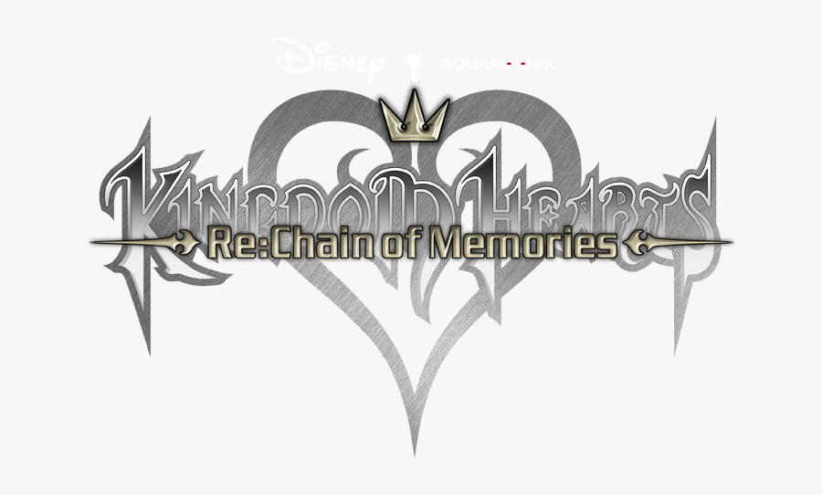 Kingdom Hearts Chain Of Memories Png - Kingdom Hearts Re Chain Of Memories Logo, Transparent Clipart