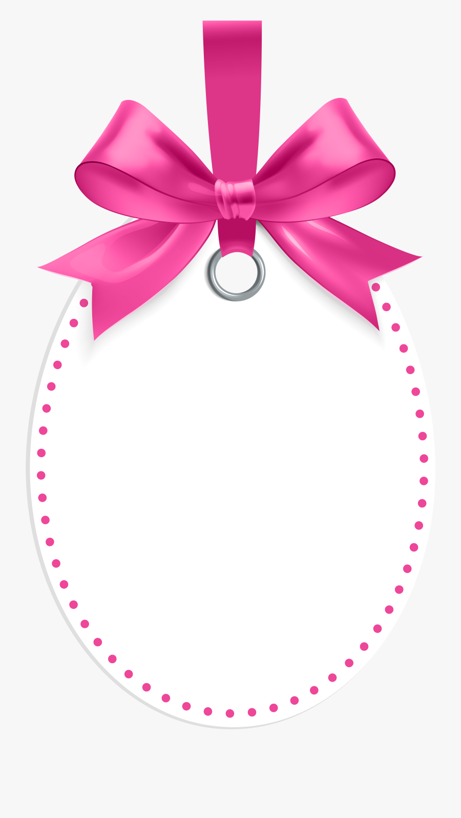 Label With Pink Bow Template Png Clip Art , Png Download - Tower Bridge, Transparent Clipart