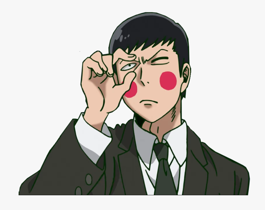 A Anime Manga Thread - Human Dimple Mob Psycho, Transparent Clipart