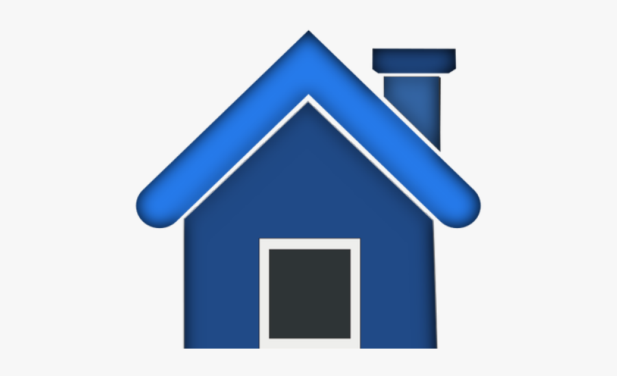 Rooftop Clipart Blue Roof - Home Icon, Transparent Clipart