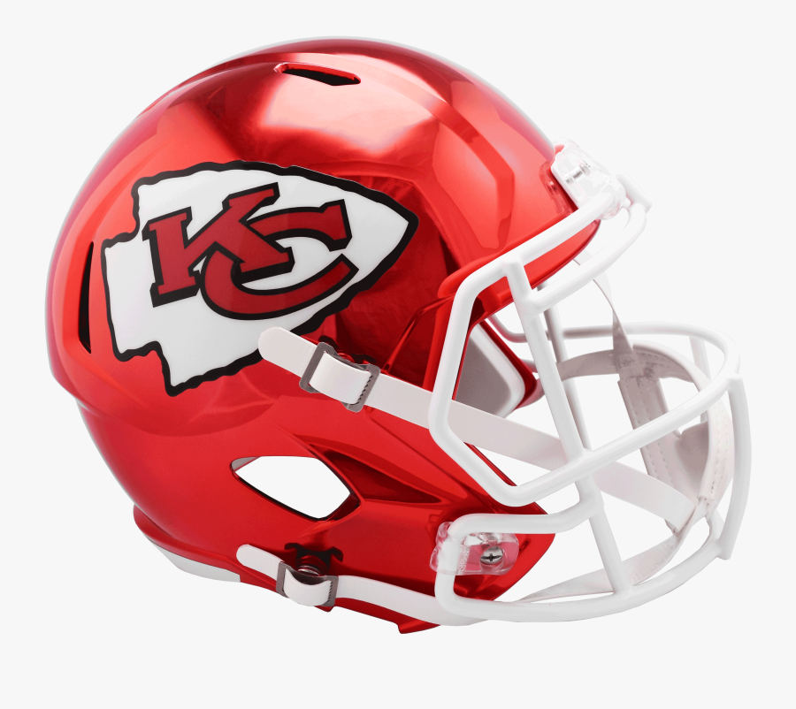 Chiefs Helmet Png - Kansas City Chiefs Chrome Helmet, Transparent Clipart
