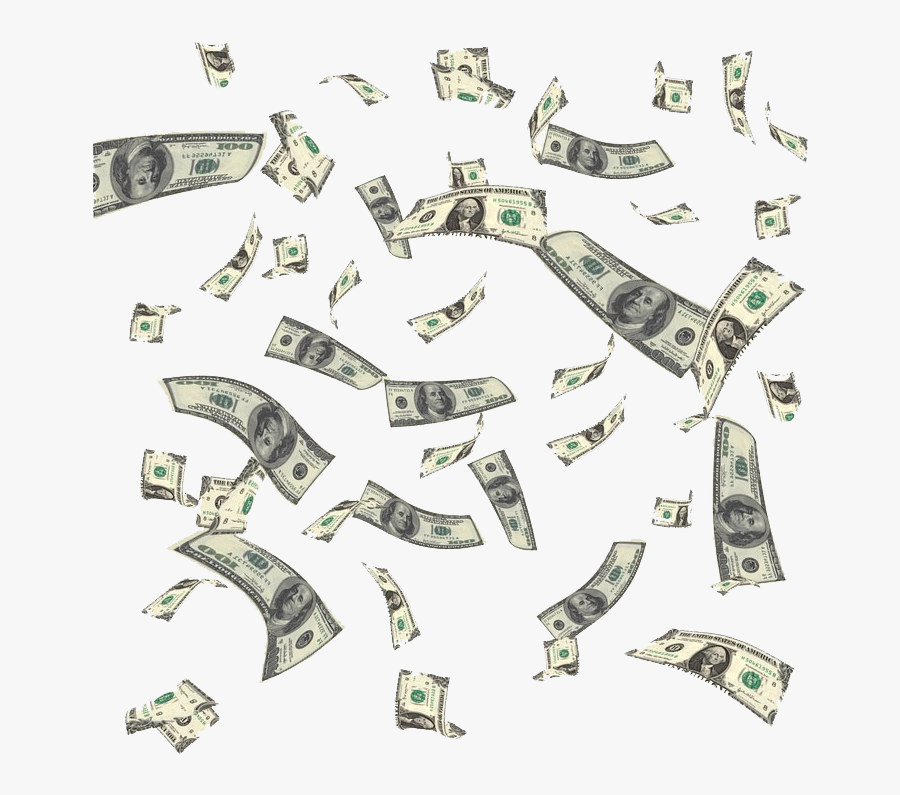 Falling Money Png - Money Falling Transparent Background, Transparent Clipart