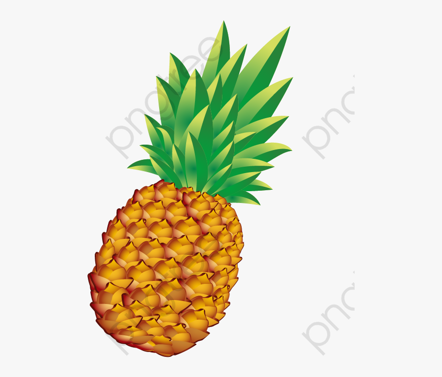 Pineapple Png Vector - Watercolor Vector Pineapple Free, Transparent Clipart