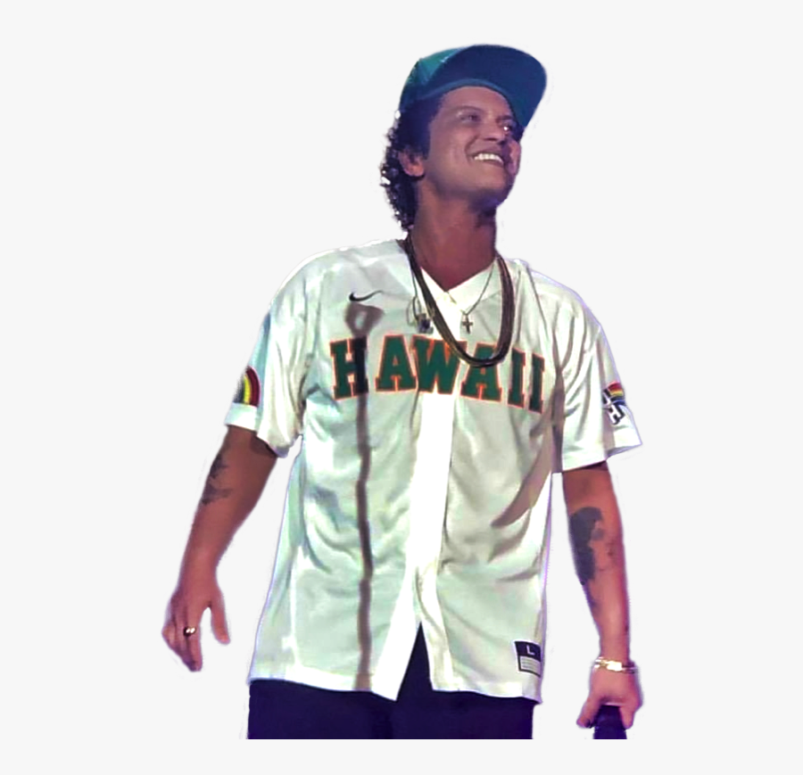 Bruno Mars Started Off As A Kid Doing Elvis Impressionations - Bruno Mars Hawaii Jersey, Transparent Clipart