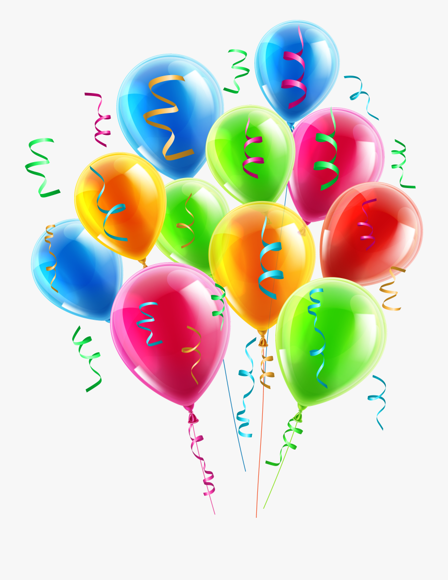 Balloons Decor Png Clipart Picture - Balloon Birthday Decorations Png, Transparent Clipart