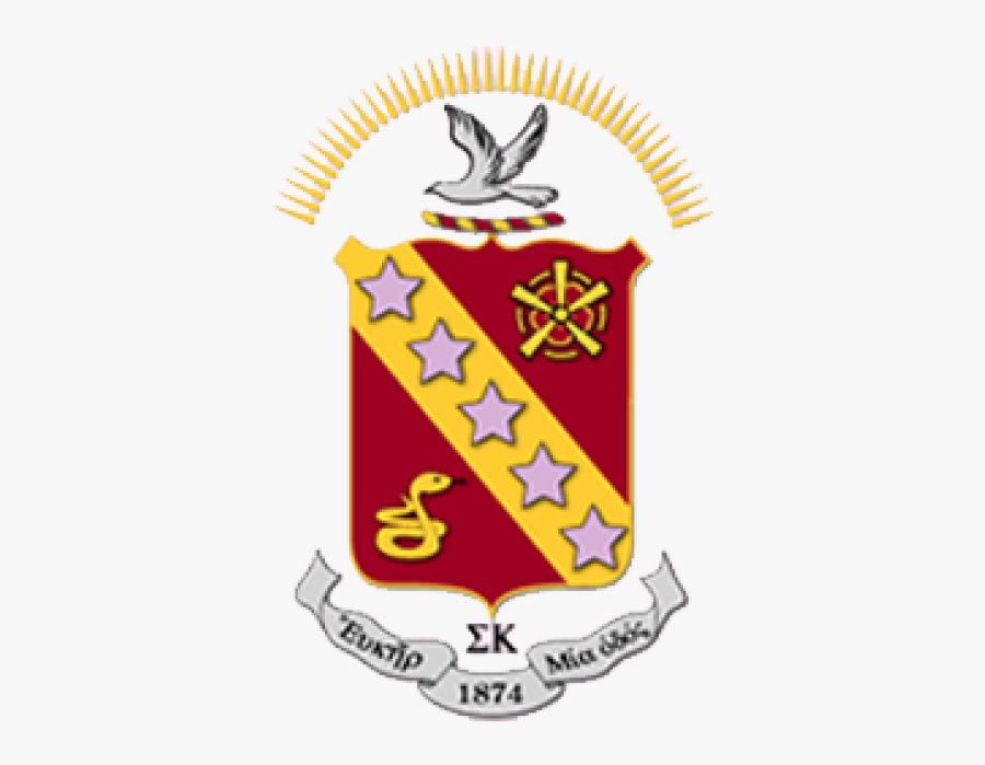 Sigma Kappa Sorority Crest, Transparent Clipart