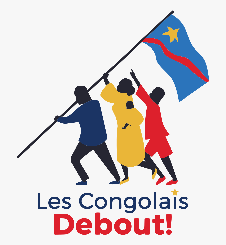 Logo Lcd Les Congolais Debout - Illustration, Transparent Clipart