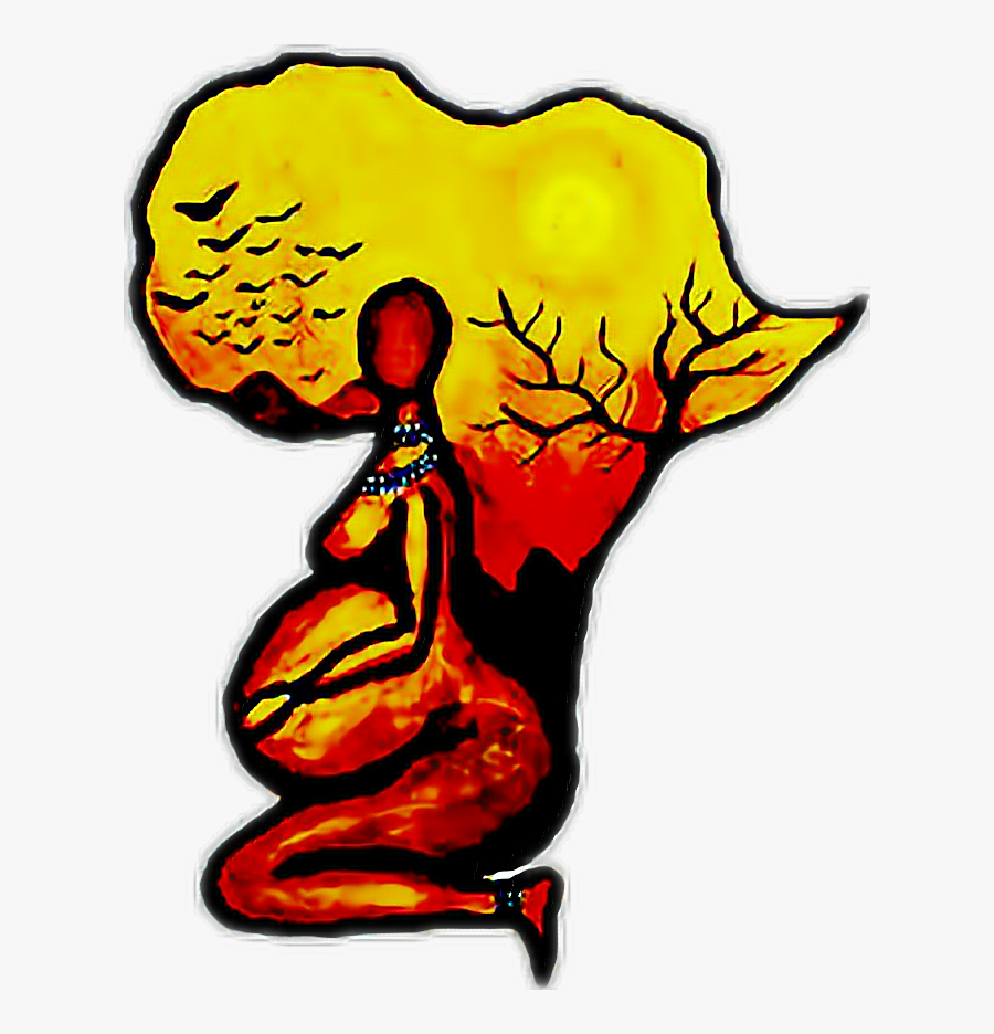 #pregnant #africa #queen, Transparent Clipart