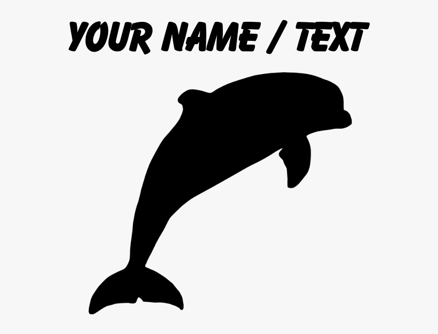 Transparent Dolphin Silhouette Png - Wholphin, Transparent Clipart