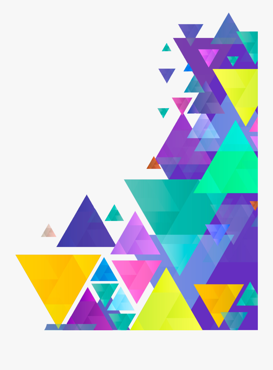 Transparent Geometric Png - Geometric Shape Border Designs, Transparent Clipart