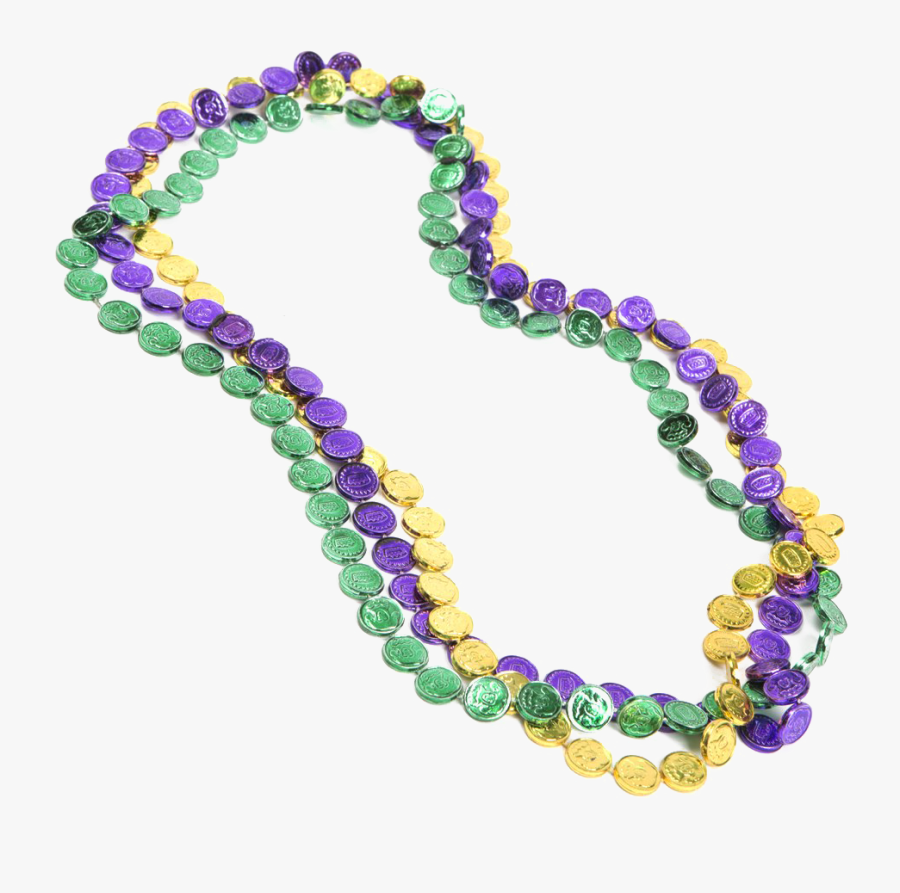 Beads Free Download All Transparent Background - Beads Necklace Mardi Gras, Transparent Clipart
