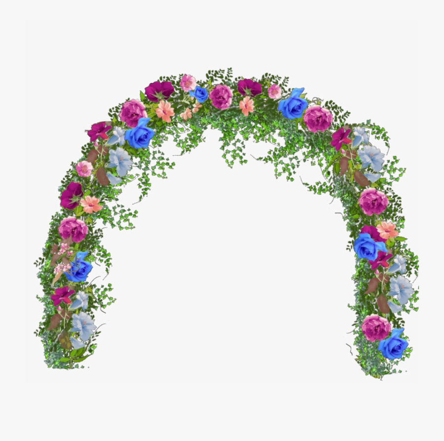 #mq #flowers #flower #arch #archs - Transparent Flower Arch Png, Transparent Clipart