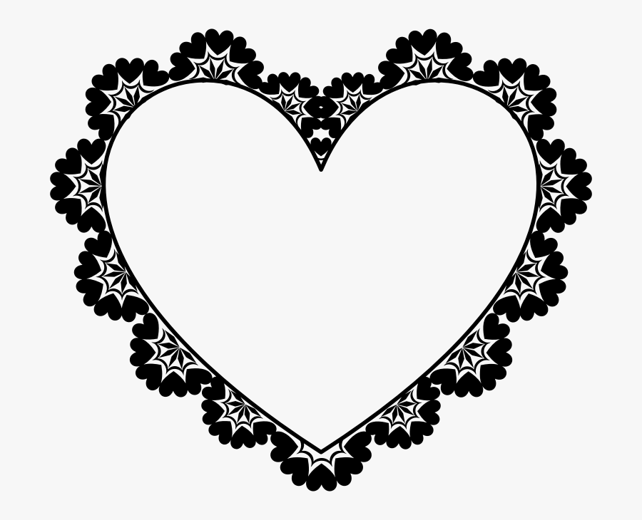 Hearts Around Heart By Peachpink - Heart Goodmorning My Love, Transparent Clipart