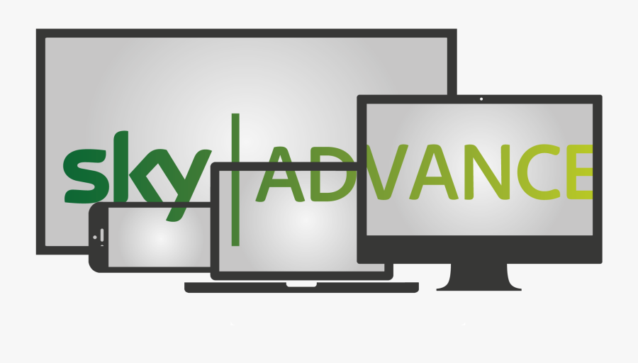 Monitor Accessory,brand,clip Art,graphics - Sky Advance Logo Transparent, Transparent Clipart