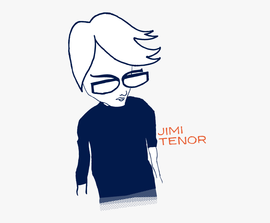 Jimi Tenor Is A Finnish Musician - Cartoon, Transparent Clipart