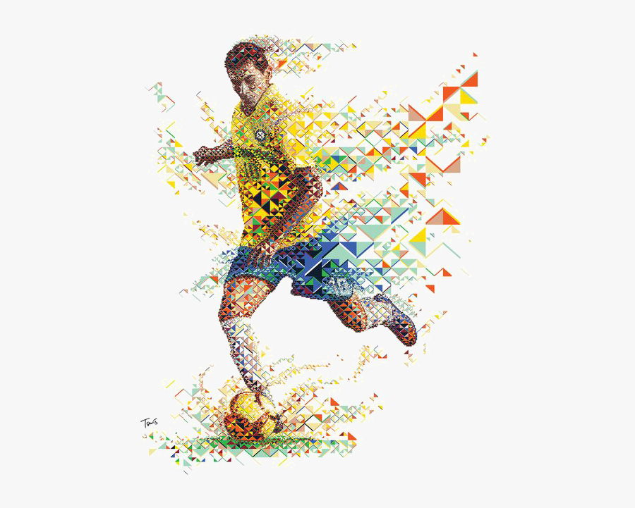 Football Campaign Company Drink Illustration Sports - Soccer Player Design, Transparent Clipart