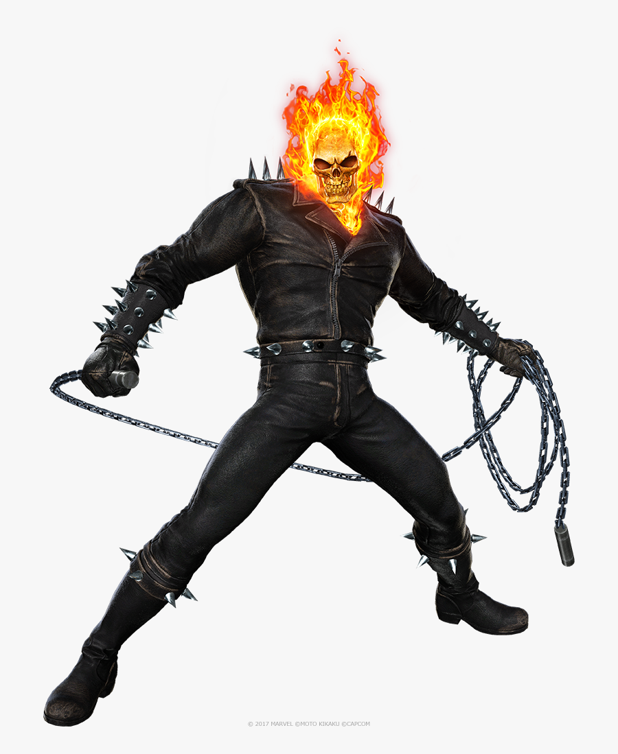 Transparent Ghost - Ghost Rider Marvel Vs Capcom Infinite, Transparent Clipart