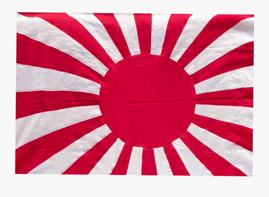 Clip Art Japan Rising Sun Flag - Japanese Flag, Transparent Clipart