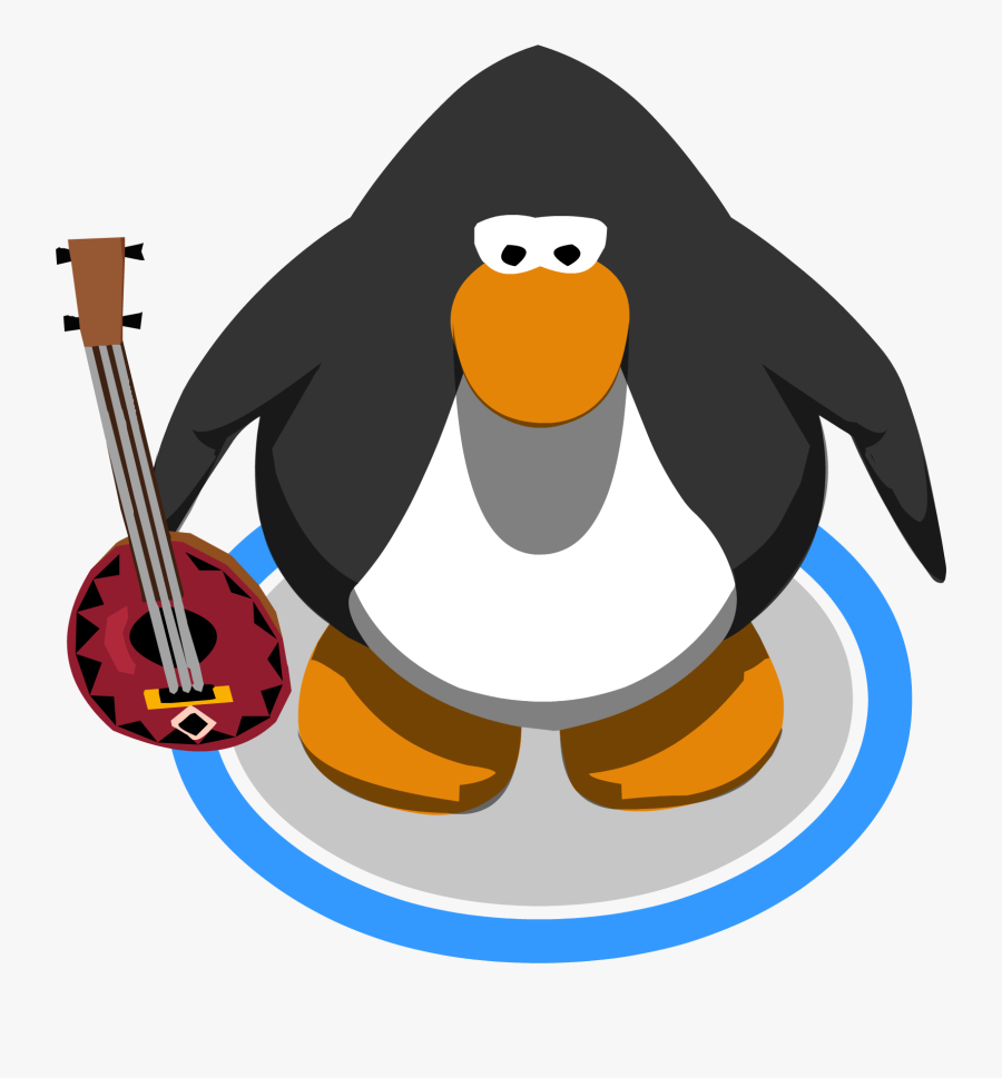 Kristoff"s Lute Ig - Club Penguin Character In Game, Transparent Clipart