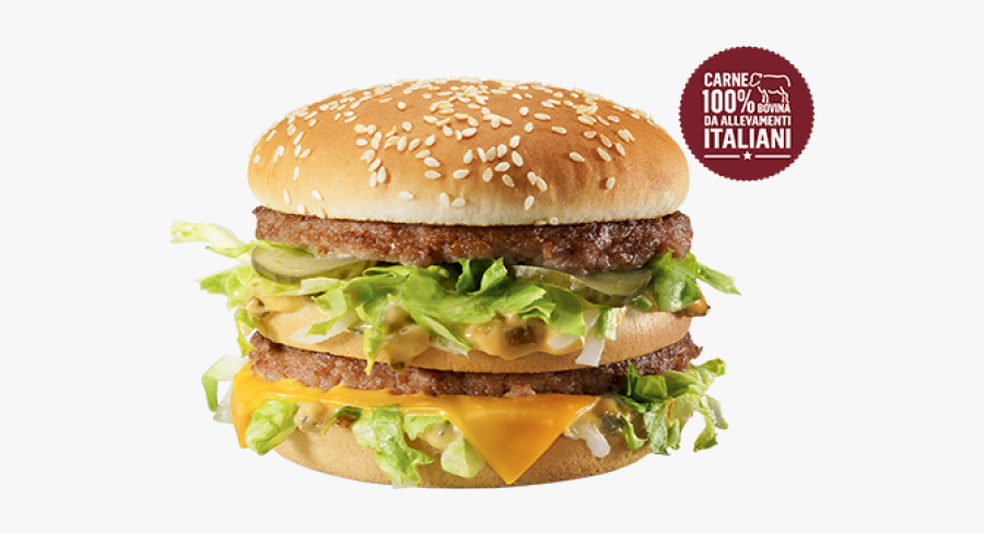 Mcdonalds Clipart Big Mac - 100 Big Macs Transparent, Transparent Clipart