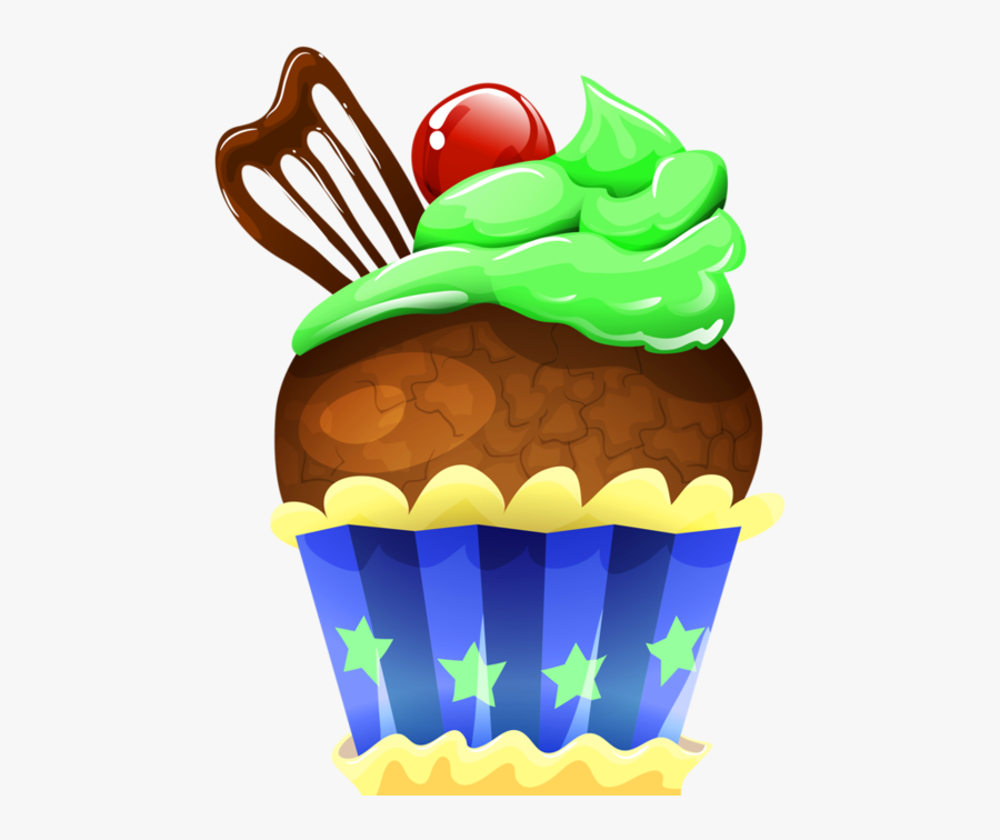 Cupcake, Transparent Clipart