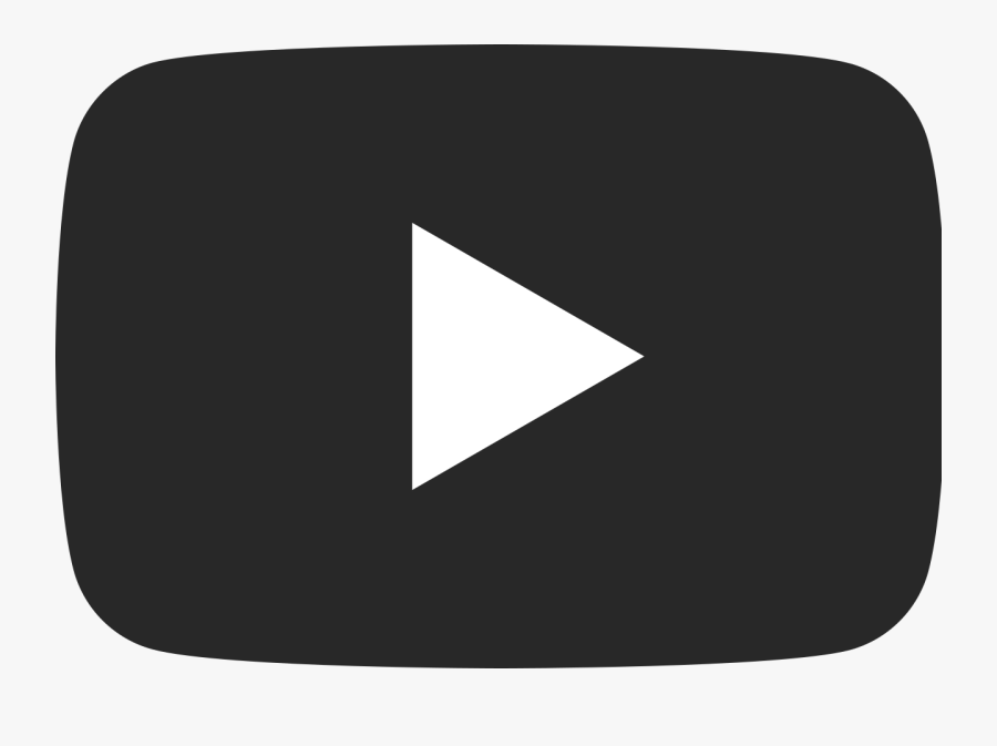 Black Youtube Icon Png, Transparent Clipart