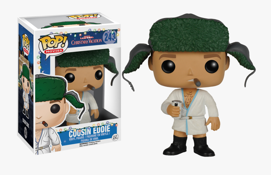 Cousin Eddie Clark Griswold Funko Action & Toy Figures - Christmas Vacation Funko Pop, Transparent Clipart