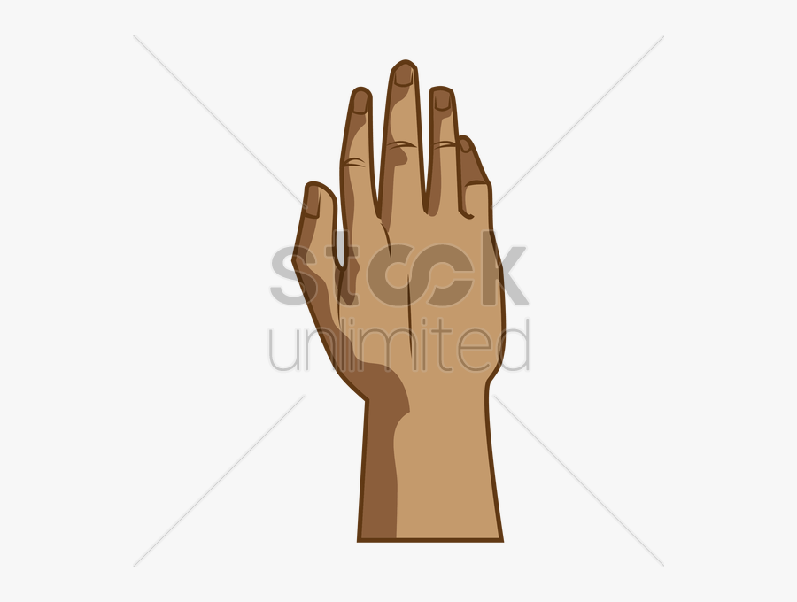 Back Hand Vector Png, Transparent Clipart