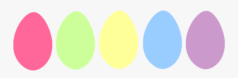 The Gallery For Gt Plain Easter Egg Clip Art Pastel - Circle, Transparent Clipart