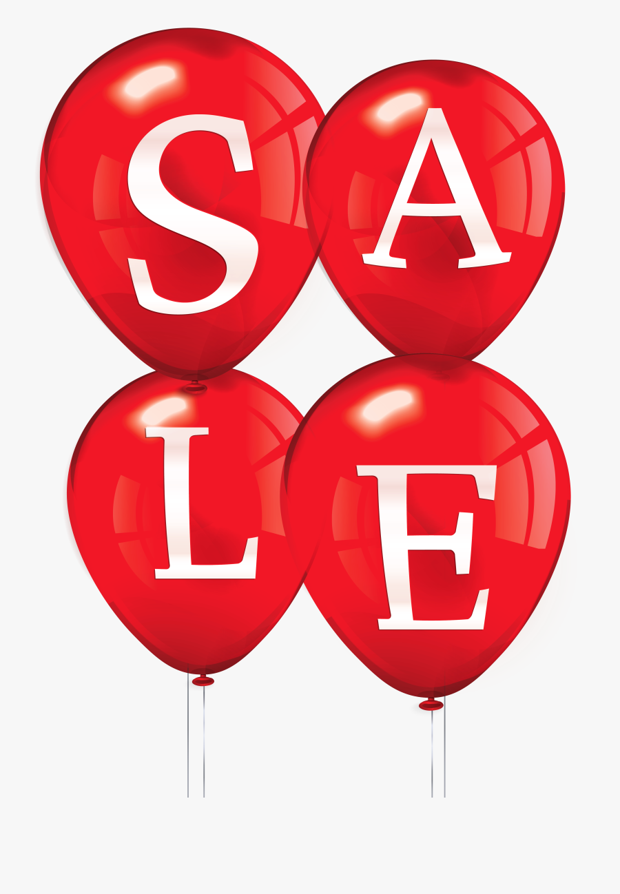 Sale Balloons Png Clipart Picture - Balloon, Transparent Clipart