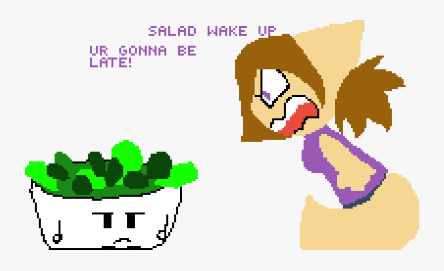 Wake Up Salad, Transparent Clipart