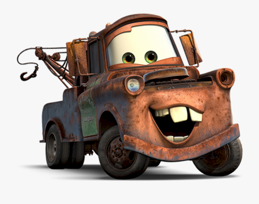 Tow-truck - Disney Cars Mater Png, Transparent Clipart
