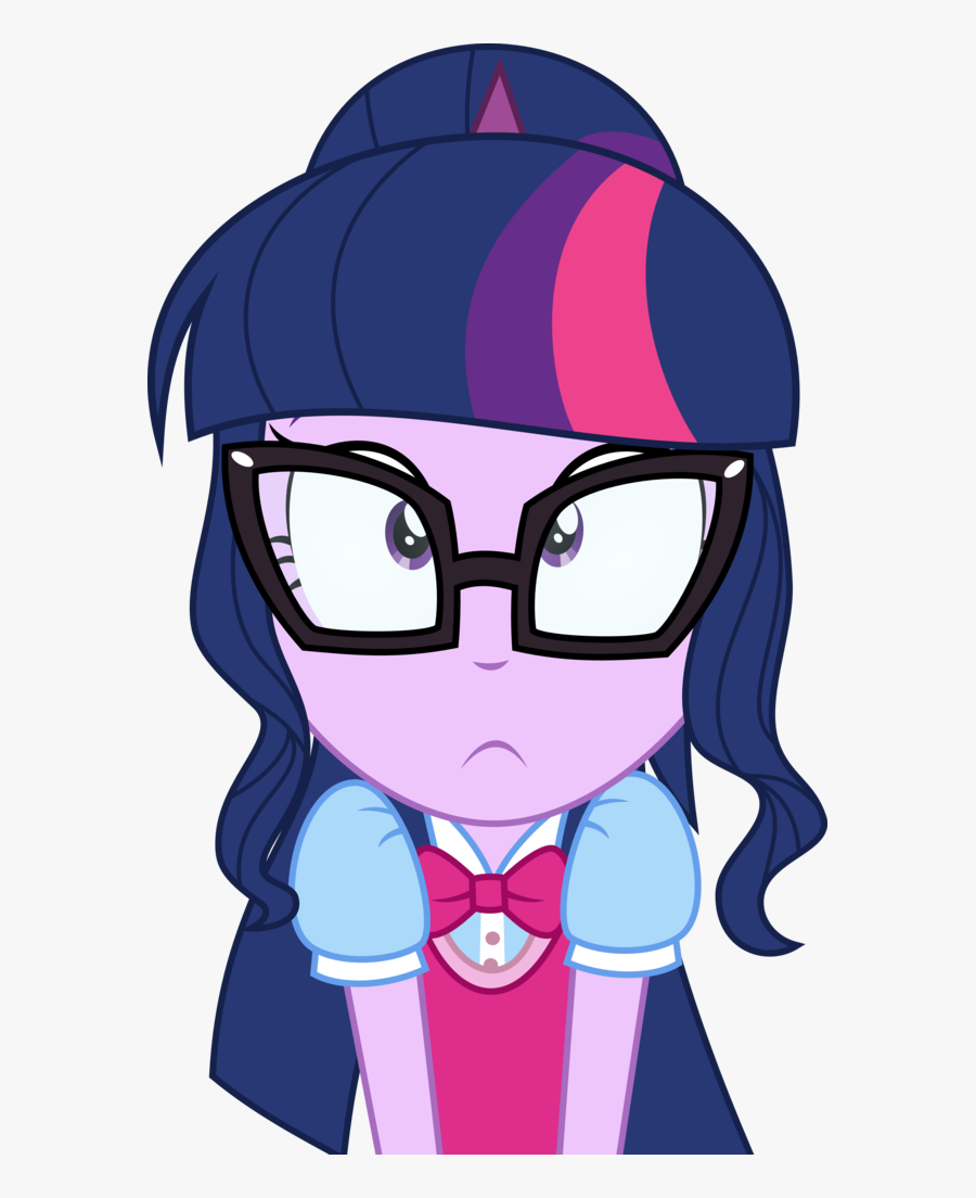 Absurd Res Artist Aqua Pony Bowtie - Twilight Sparkle Equestria Girl, Transparent Clipart