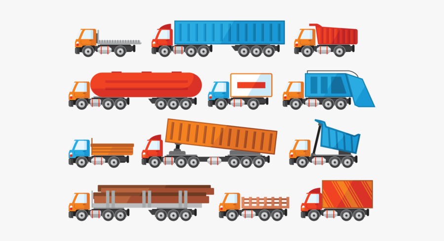 Camion Icons Vector - Camion Icons, Transparent Clipart