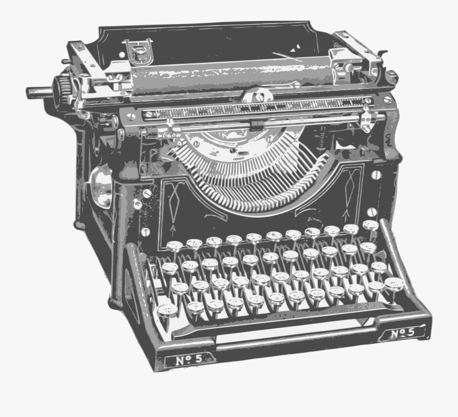 Office Equipment,office Supplies,typewriter - Typewriter, Transparent Clipart