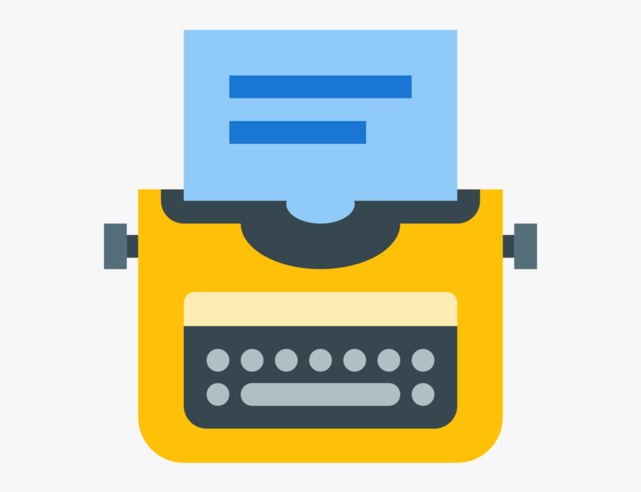 Icon Typewriter Png Clipart , Png Download - Icon For Blog Png, Transparent Clipart