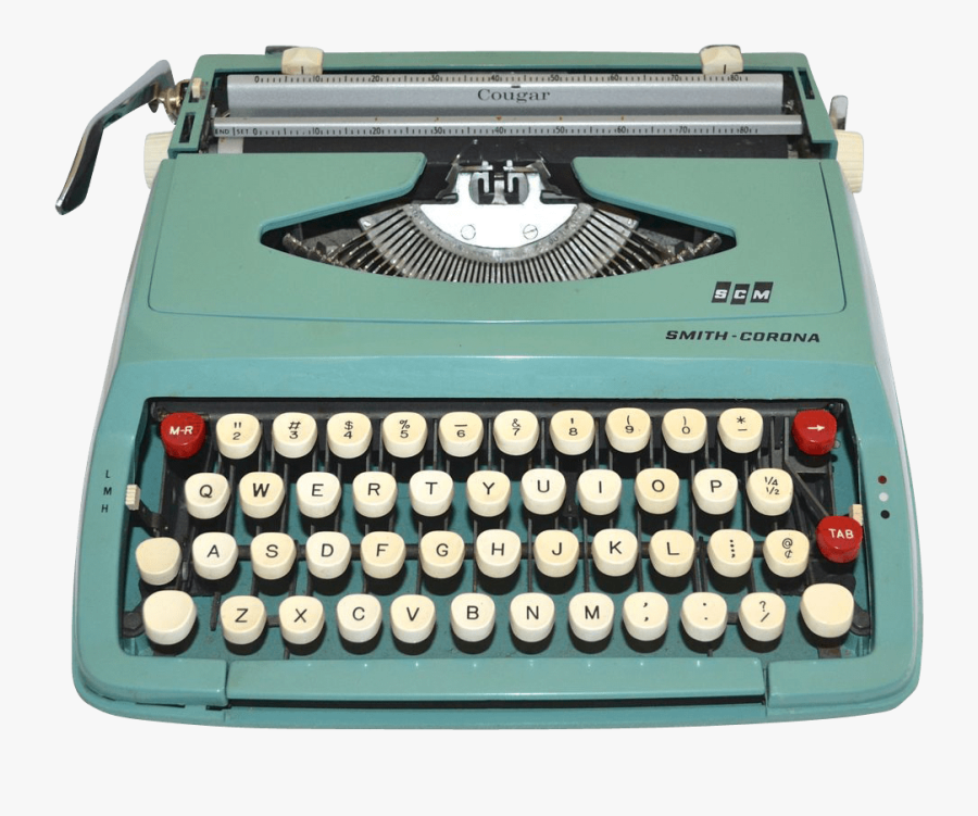 Smith Corona Typewriter - Smith Corona Deluxe Typewriter, Transparent Clipart