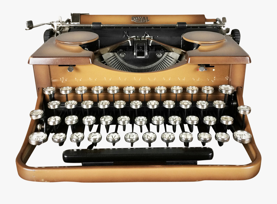 Transparent Typewriter Png - Transparent Vintage Typewriter Png, Transparent Clipart