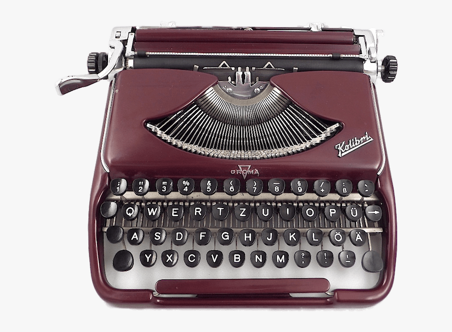 Typewriter Png Image - Transparent Background Typewriter Png, Transparent Clipart